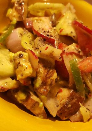 A picture of Joe's Spicy Veggie Salad.