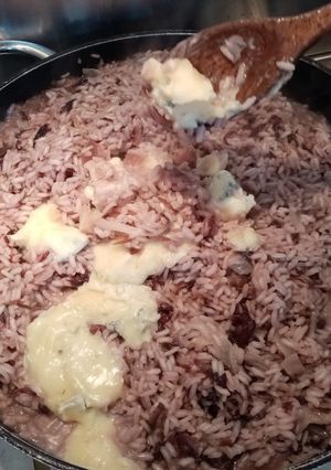 Foto di Risotto gorgonzola e radicchio rosso