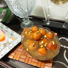 A picture of No-fail gulab jamun /quick and easy without egg.