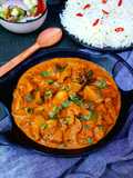 Mushroom Butter Masala Curry / Mushroom Makhani