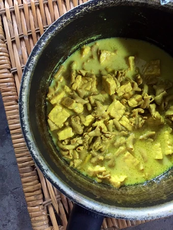 Langkah Mudah untuk Membuat Resep Usus Ayam Santan Bumbu Kuning ✨ yang Lezat Sekali Anti Ribet, Bikin Ngiler