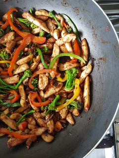 A picture of Chicken and Veggie Stir Fry.
