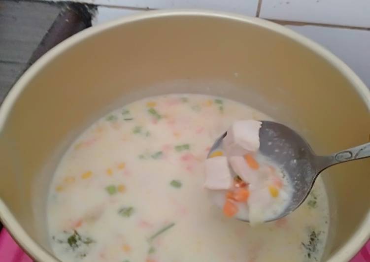 BIKIN NAGIH! Cara Membuat 35. Cream soup untuk zuppa soup