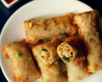 Ultimate, Prepare Veg Spring Roll Delicious Nutritious