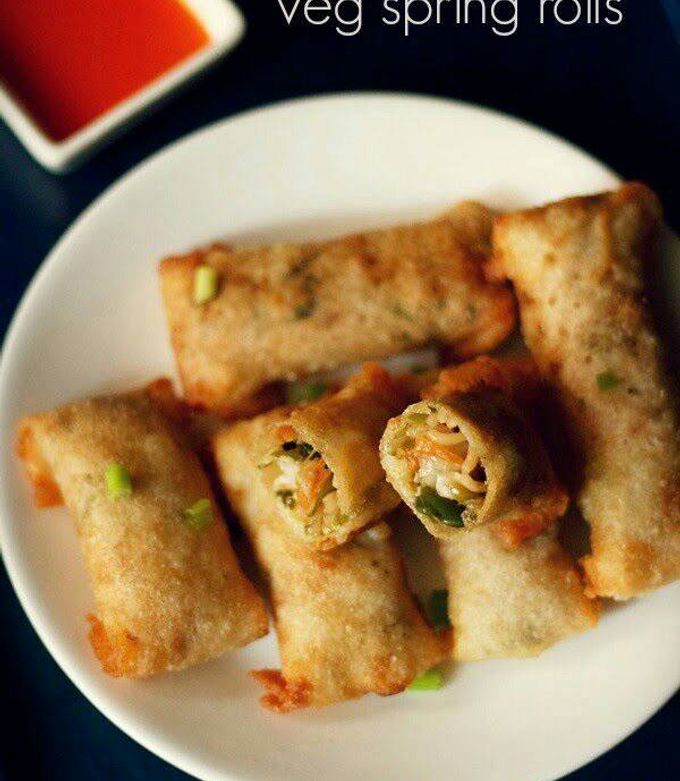 A picture of Veg Spring Roll.