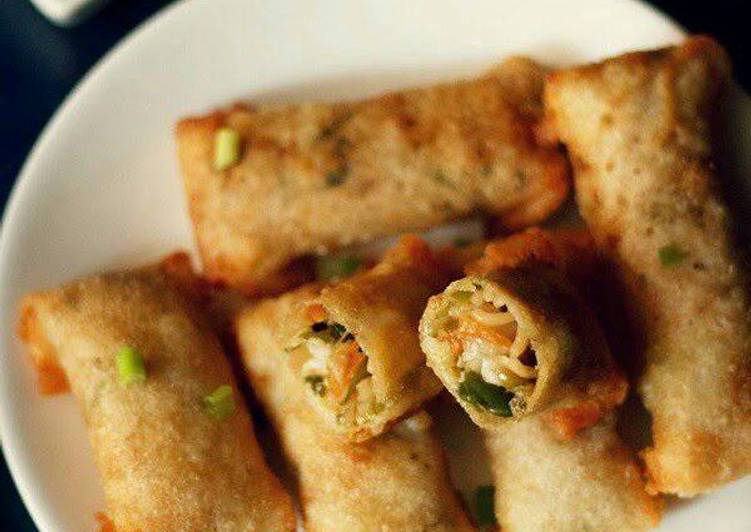 Step-by-Step Guide to Make Homemade Veg Spring Roll