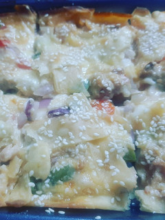 A picture of Pizza pie.