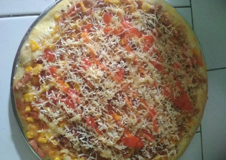 Resep Pizza mantap😋😋 Anti Gagal