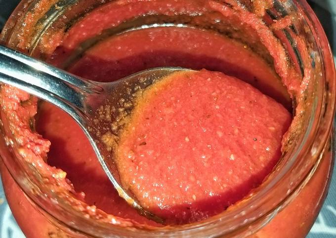 (Заготовки) томатный соус на зиму