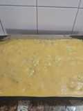 Pastel de carne y base de polenta