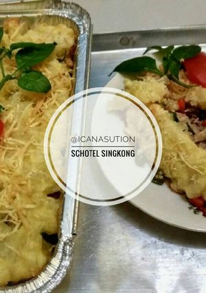Foto resep Schotel singkong