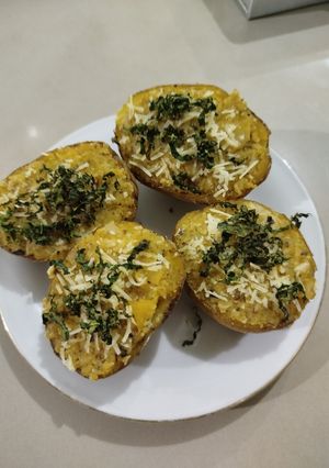 Foto resep Healthy Loaded Baked Potato