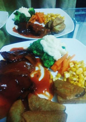 Foto resep Tenderloin Steik bbq sauce