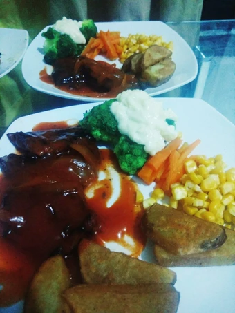 Langkah Gampang Membuat Resep Tenderloin Steik bbq sauce yang Enak Banget Anti Ribet, Sempurna