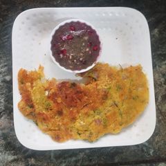 A picture of Sattu ka chila.