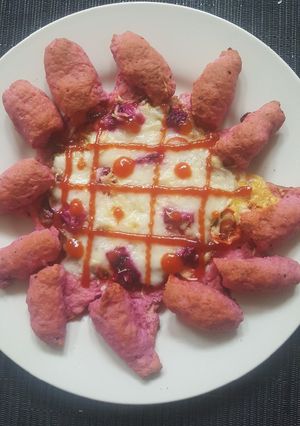 Foto resep Pizza Buah Naga