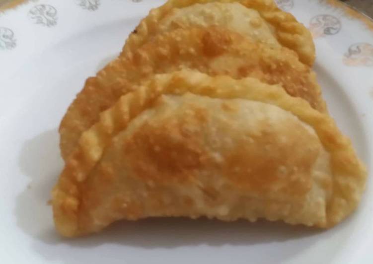 Recipe of Quick Bujya y metha samosa