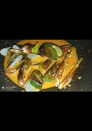 Foto resep Kerang ijo pedas manis gurih