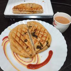 A picture of Paneer Kulcha.