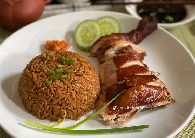 Resep Soy chicken rice Anti Gagal