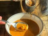 Middle Eastern inspired Chickpea, potato and tomato soup