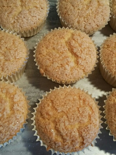 Una foto de Magdalenas sin gluten y sin leche