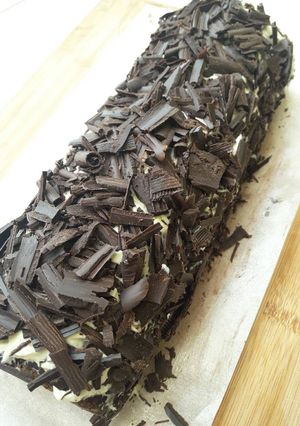 Foto resep Black forest gulung