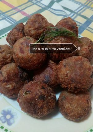 Φωτογραφία της συνταγής Της Ασημένιας Μήλιου - Κεφτεδάκια νηστίσιμα Με ό,τι έχει το ντουλάπι!