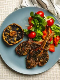 薄荷醬烤羊排 Minted Lamb 的食譜成品照片