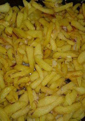 A picture of Onion French fries.