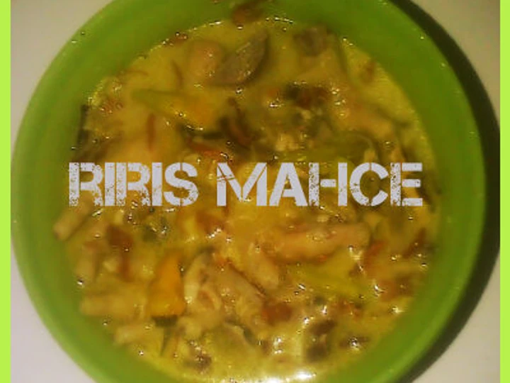 Langkah Mudah untuk Membuat Resep Opor jantung pisang &amp;amp; ceker ala mahce yang Menggugah Selera Anti Ribet, Lezat Sekali