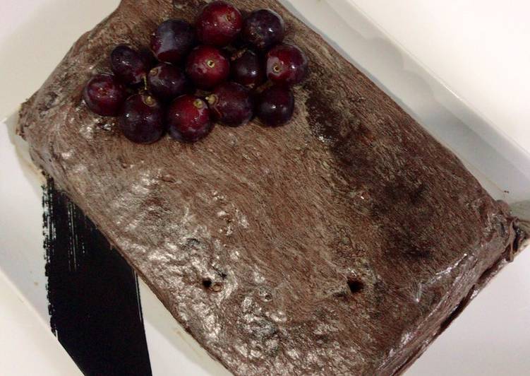 Chocolate cake mudah