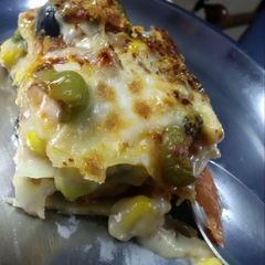 A picture of Vegetable Lasagna.