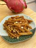 Củ Cải Khô Xào Sả Ớt Đậu Phộng Chay