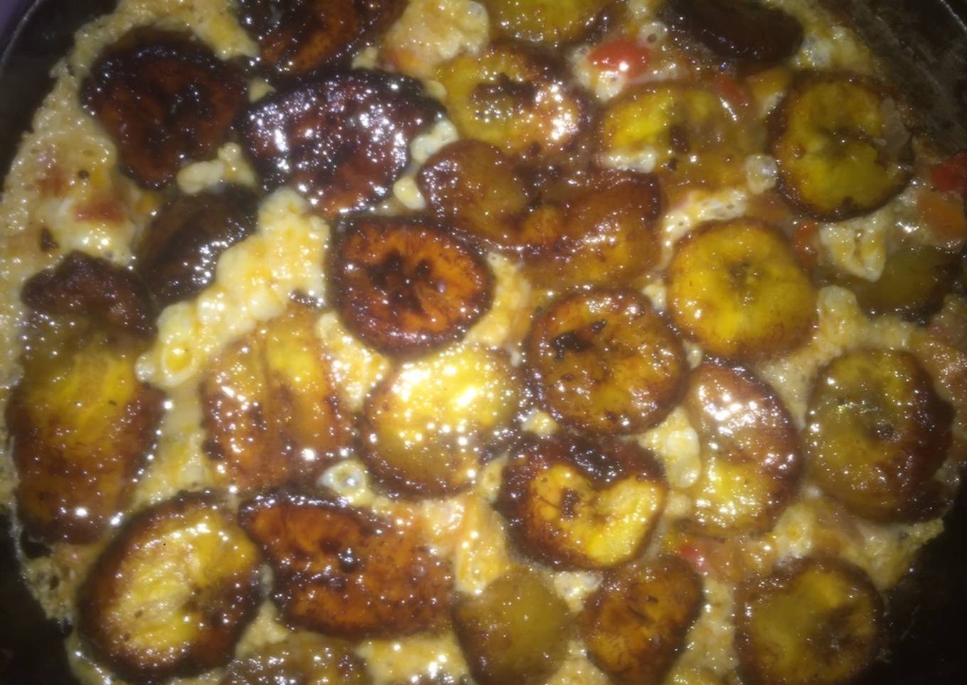 Plantain frittata (not perfect though)