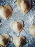 Ravioles caseros capresse