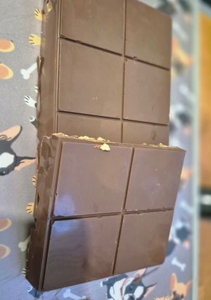 Una foto de Tableta de Chocolate sabor Pringles