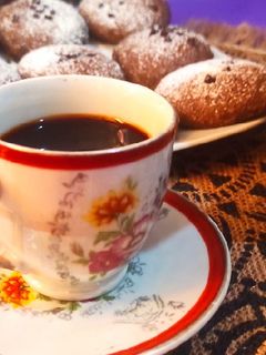صورة لوصفة قهوة ☕ بماء الزهر 🌺
