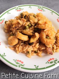 Une photo de Riz aux fruits de mer