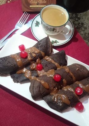 A picture of Chocolate pancake.
