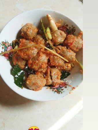 Langkah Gampang Membuat Resep Pentol/bakso oseng mercon yang Sempurna Anti Ribet, Sempurna