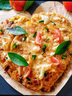 A picture of Spaghetti Omelette.