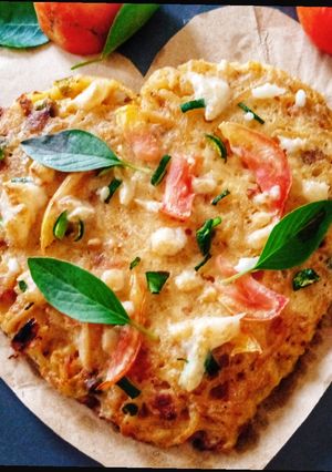 A picture of Spaghetti Omelette.