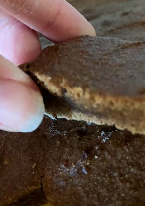 Una foto de Budín vegano de banana con semillas