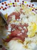 Smoked beef tempel telur