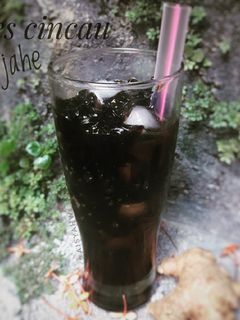 Foto resep Es cincau jahe gula cao