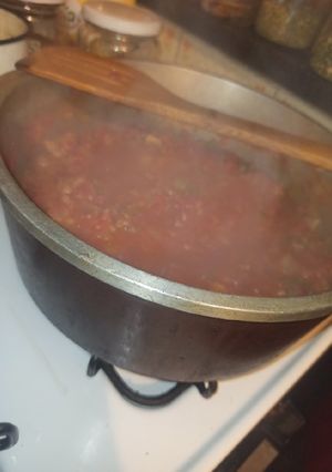 Una foto de Salsa a la bolognesa