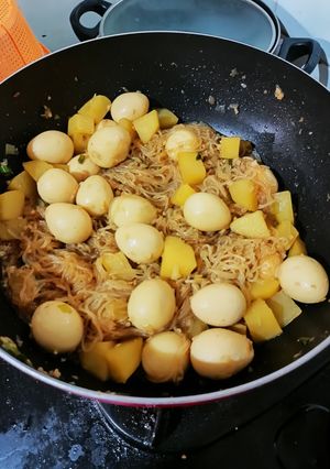 Foto resep Semur Soun Telur Puyuh