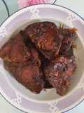 Ikan tenggiri goreng kecap asin