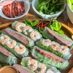 A picture of Vietnamese Spring Rolls (Shrimp & Grilled Pork).